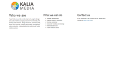 Desktop Screenshot of kaliamedia.com